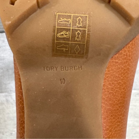 TORY BURCH CARSON LUG SOLE ANKLE BOOT - Toasted Caramel - Sz - 10 .US - Picture 10 of 11